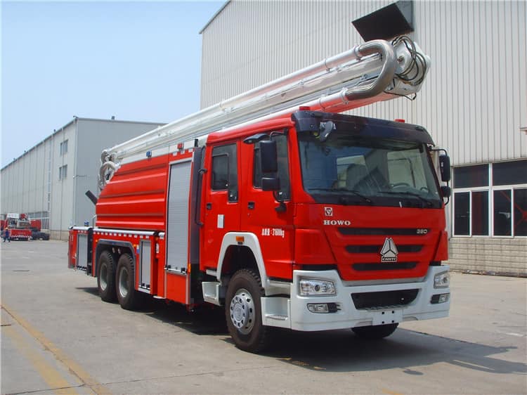 XCMG Official Small Fire Truck 25m water and foam tower fire truck JP25C2 multi-purpose fire fighting trucks price for sale